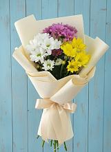 Букет цветов из:  Хризантемы в Чернолесском