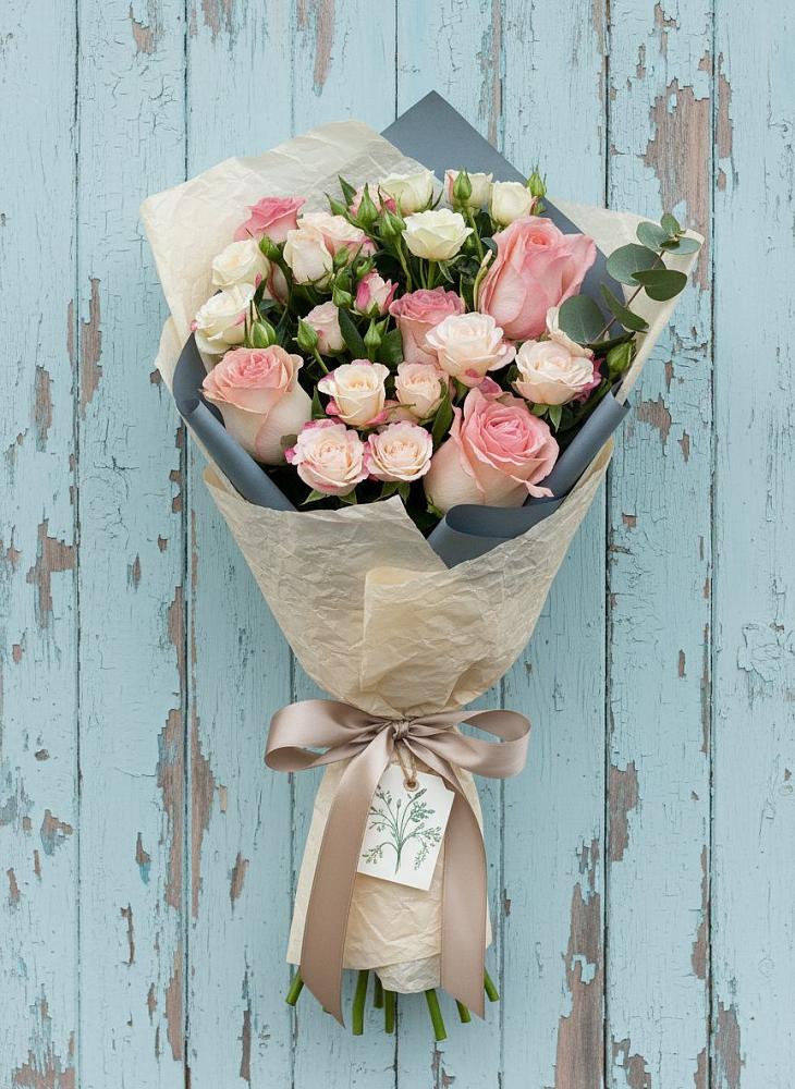 Букет цветов из: Розы в Чернолесском