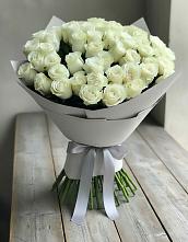 Букет 35 Белых роз в Чернолесском