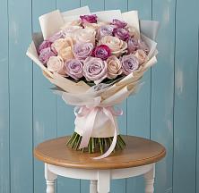 Букет цветов из:  Розы #REPLACE_PRED# Чернолесском