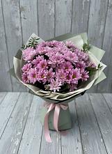 Букет цветов из:  Хризантемы #REPLACE_PRED# Чернолесском