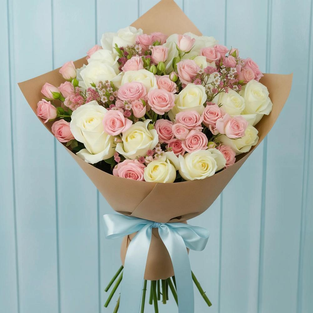 Букет цветов из: Розы в Чернолесском