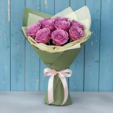 Букет Розы Фёрст Леди в Чернолесском