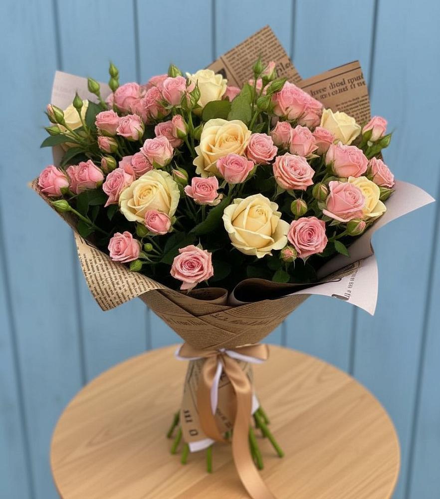 Букет цветов из: Розы в Чернолесском