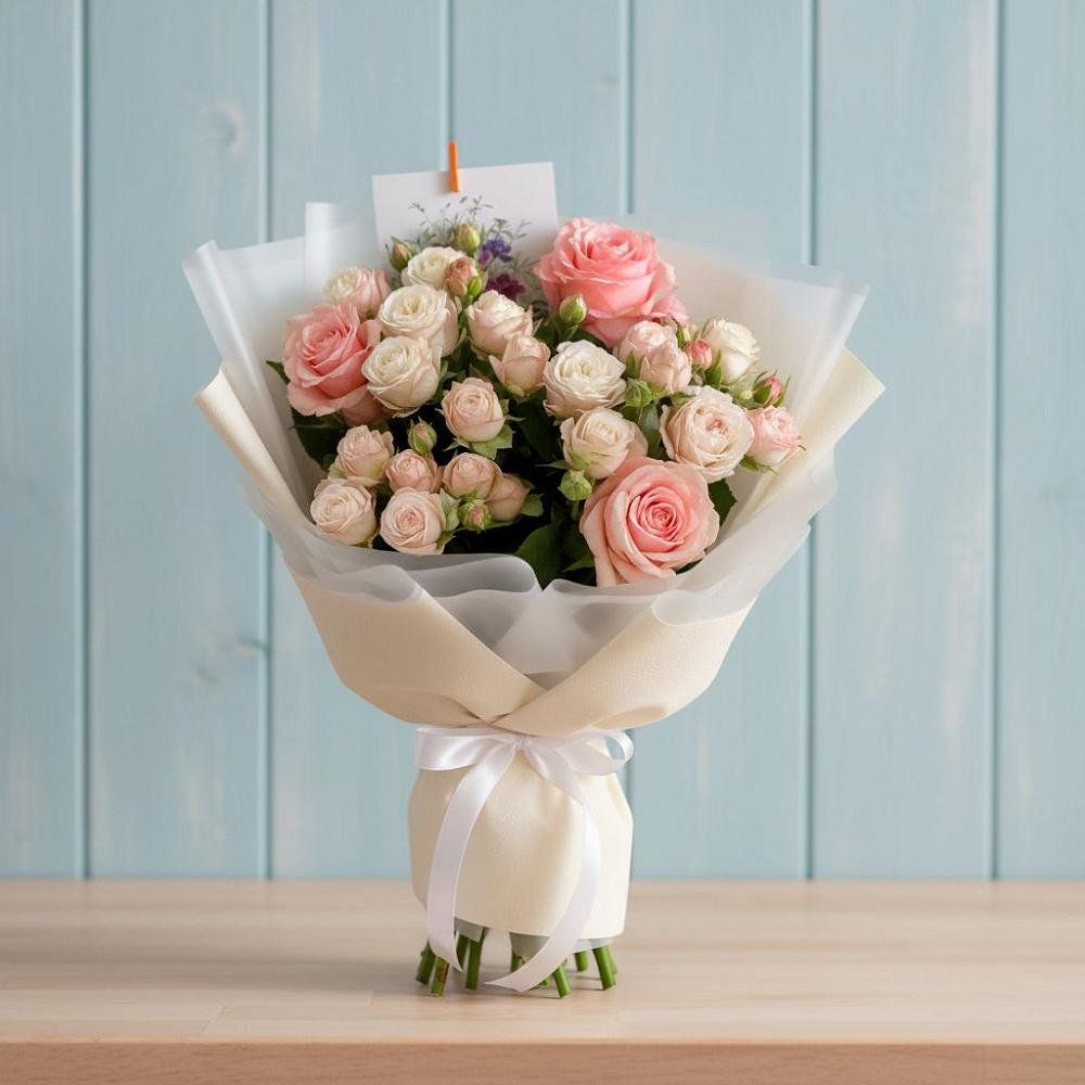 Букет цветов из: Розы в Чернолесском