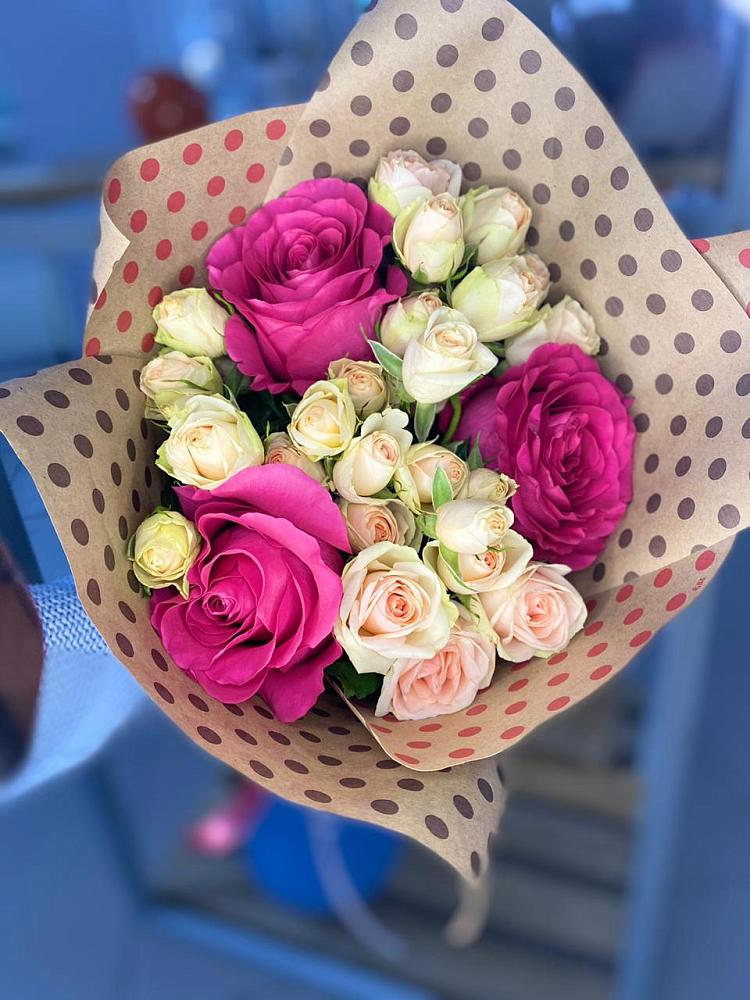 Букет цветов из: Розы в Чернолесском