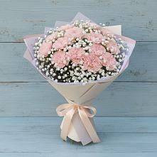 Букет цветов из:  Гвоздики в Чернолесском