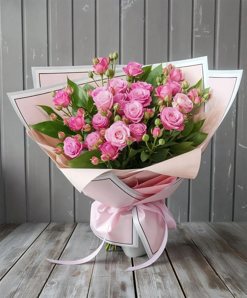 Букет Розовый кустик в Чернолесском