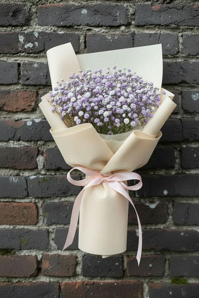 Букет цветов из: Гипсофила в Чернолесском