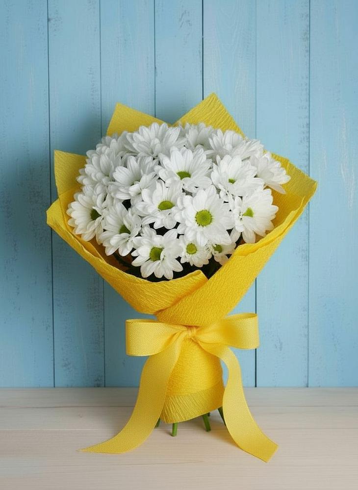 Букет цветов из: Хризантемы в Чернолесском