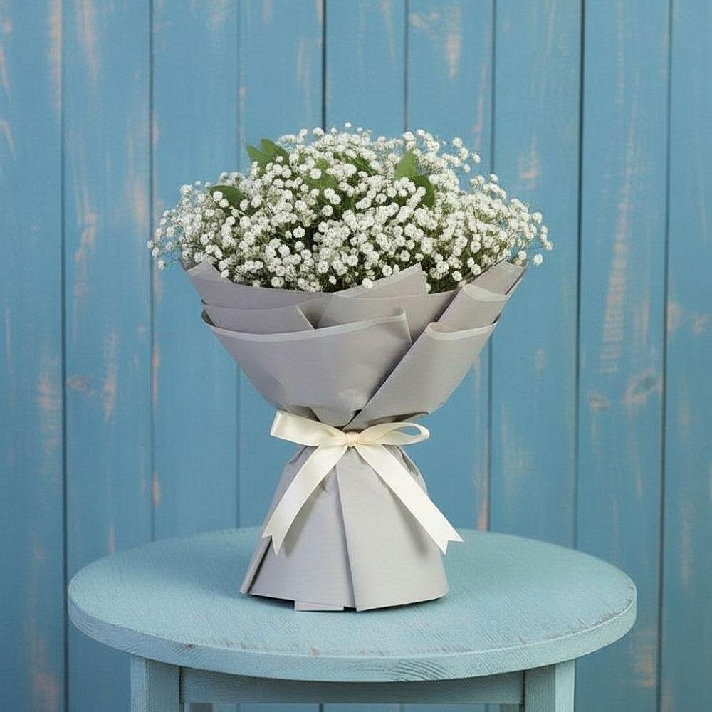 Букет цветов из: Гипсофила в Чернолесском