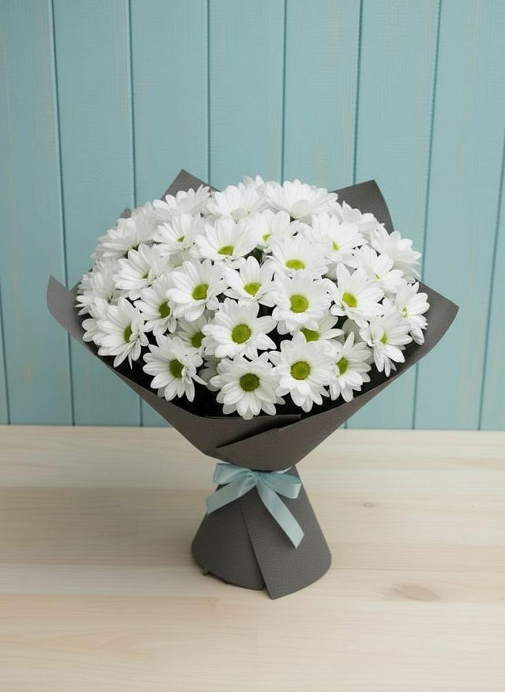 Букет цветов из: Хризантемы в Чернолесском