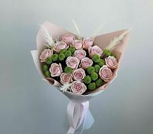 Букет цветов из:  Розы и Хризантемы #REPLACE_PRED# Чернолесском