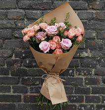 Букет цветов из:  Розы в Чернолесском