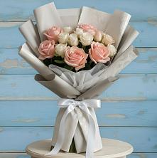 Букет цветов из:  Розы в Чернолесском