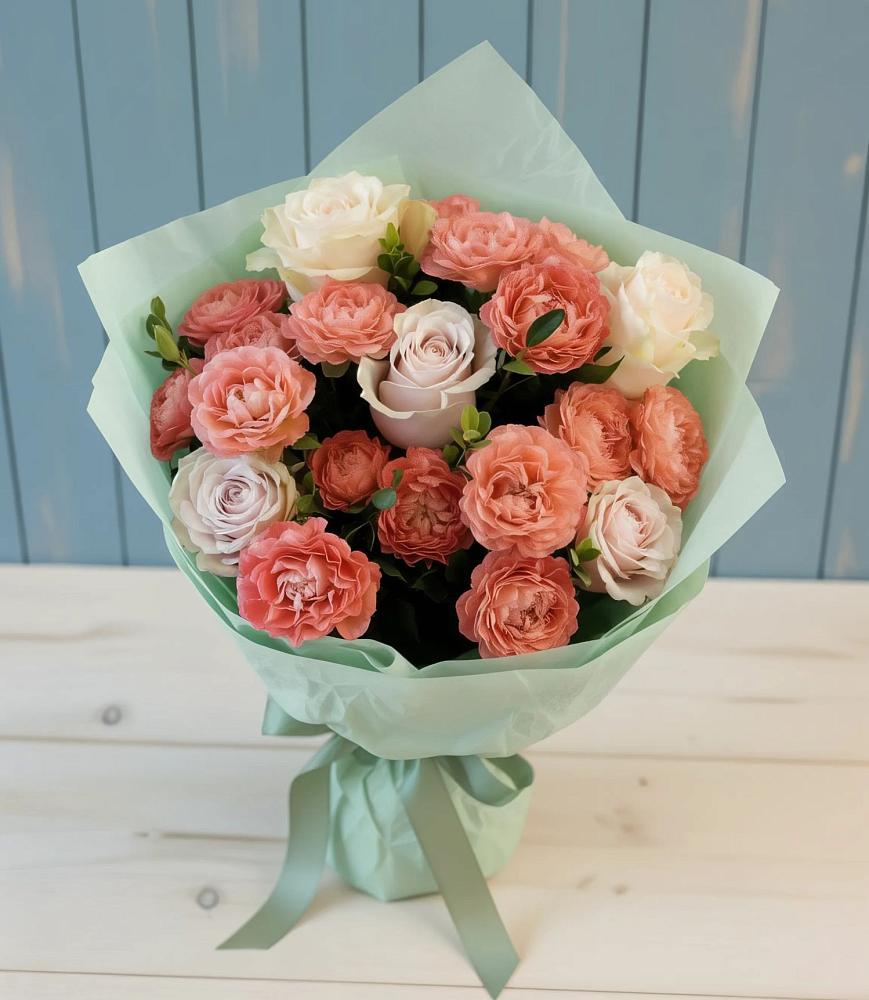 Букет цветов из: Розы в Чернолесском