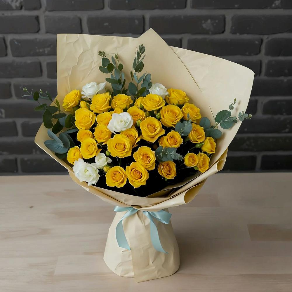 Букет цветов из: Розы в Чернолесском