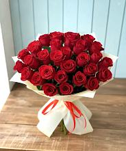 Букет 29 Красных роз в Чернолесском