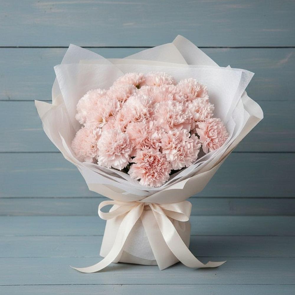 Букет цветов из: Гвоздики в Чернолесском