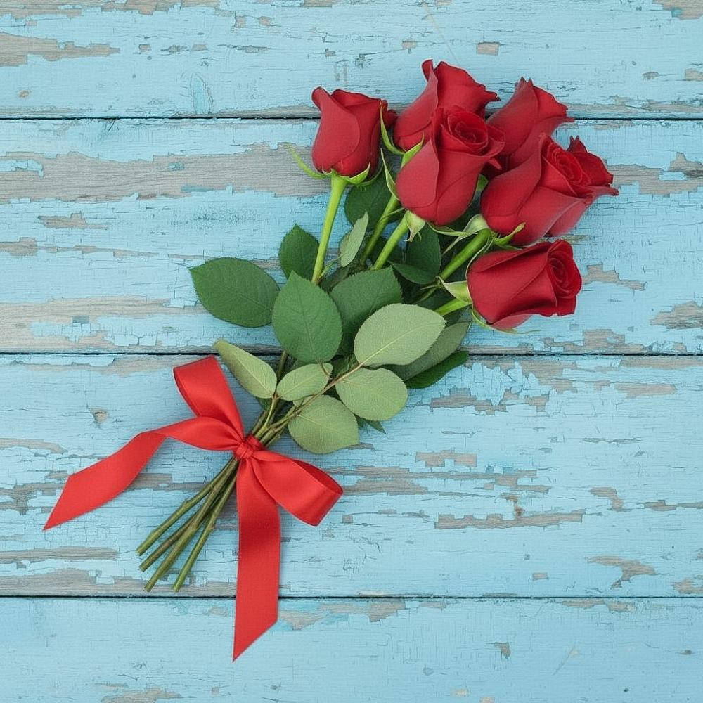 Букет Красные розы в Чернолесском