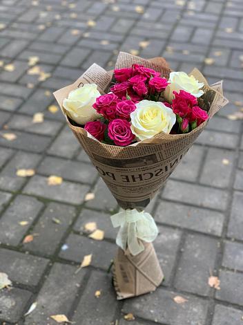 Букет цветов из: Розы в Чернолесском