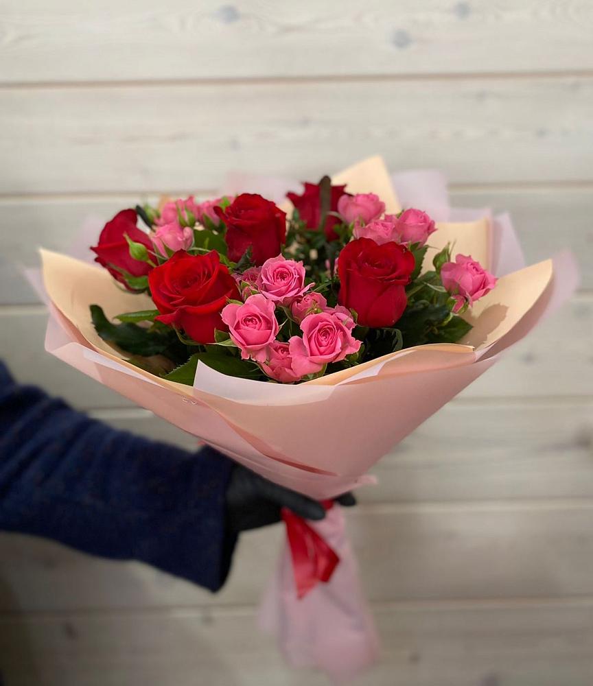 Букет цветов из: Розы в Чернолесском