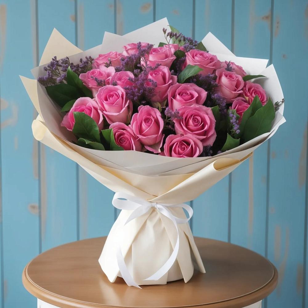 Букет цветов из: Розы в Чернолесском