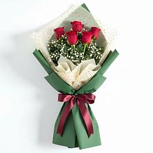 Букет цветов из:  Розы в Чернолесском