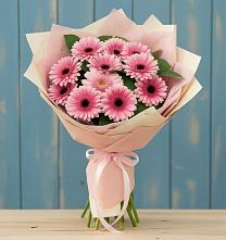 Букет цветов из:  Герберы в Чернолесском