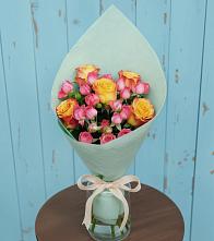 Букет цветов из:  Розы в Чернолесском