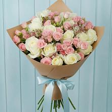 Букет цветов из:  Розы в Чернолесском